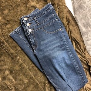 Super High-waisted Refuge Skinny Jeans, 4